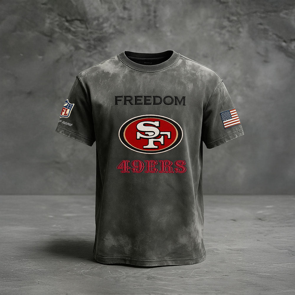 SF Premium NFL The Freedom Washed Tee DatND DVT