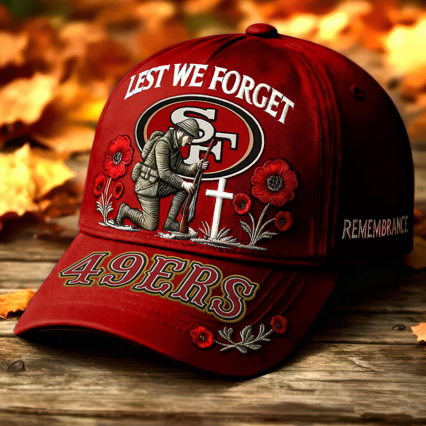 SF49 Premium NFL Lest We Forget Cap DDT CTND