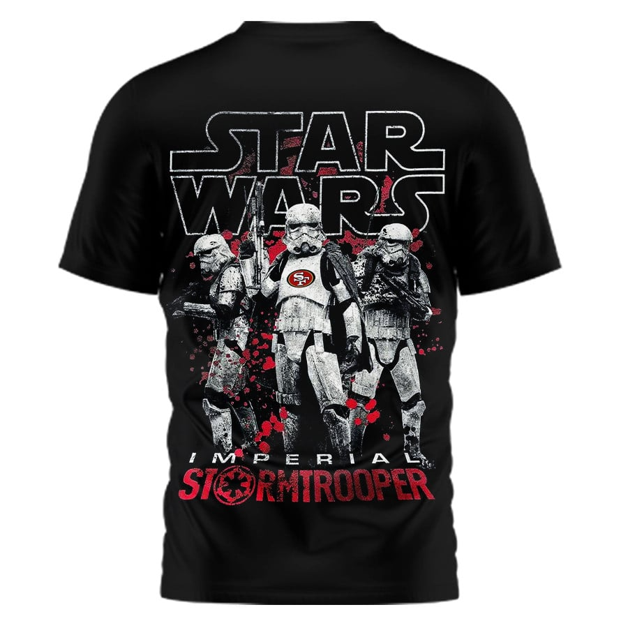 SF49 Premium NFL Star Wars Imperial Stormtrooper 3D Shirt DDT 101125 HLPHUONG
