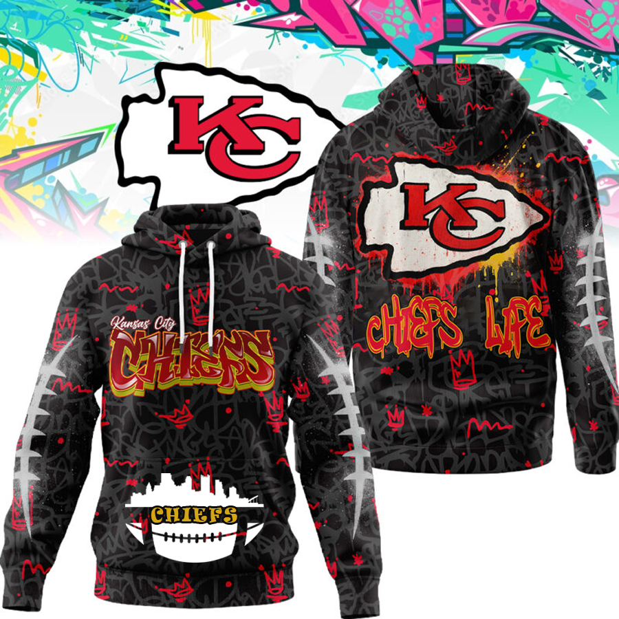 SIGNATURE NFL X KC 3D Graphic Hoodie NDT THUONGNH
