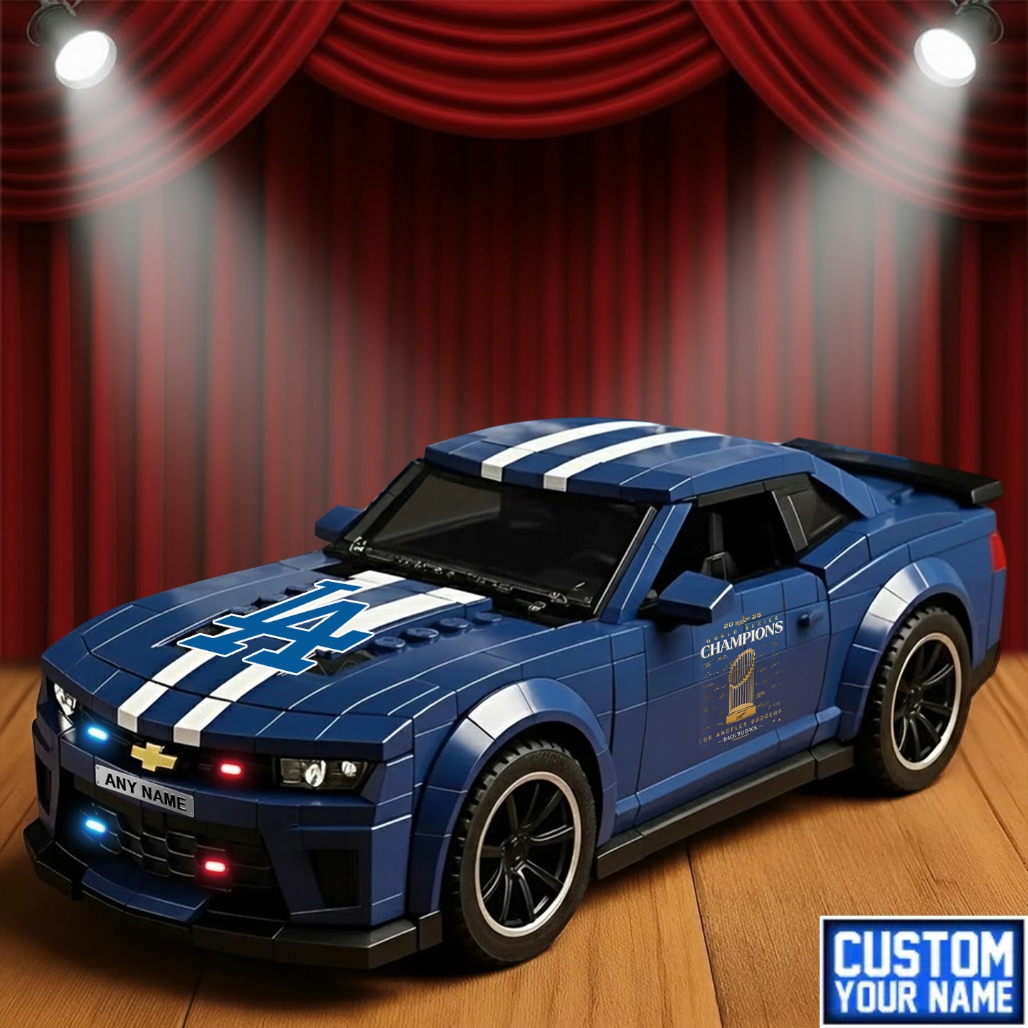 SIGNATURE MLB x LAD β National League Champions 2025 Team Camaro Z28 V6 NDT NHM 041125