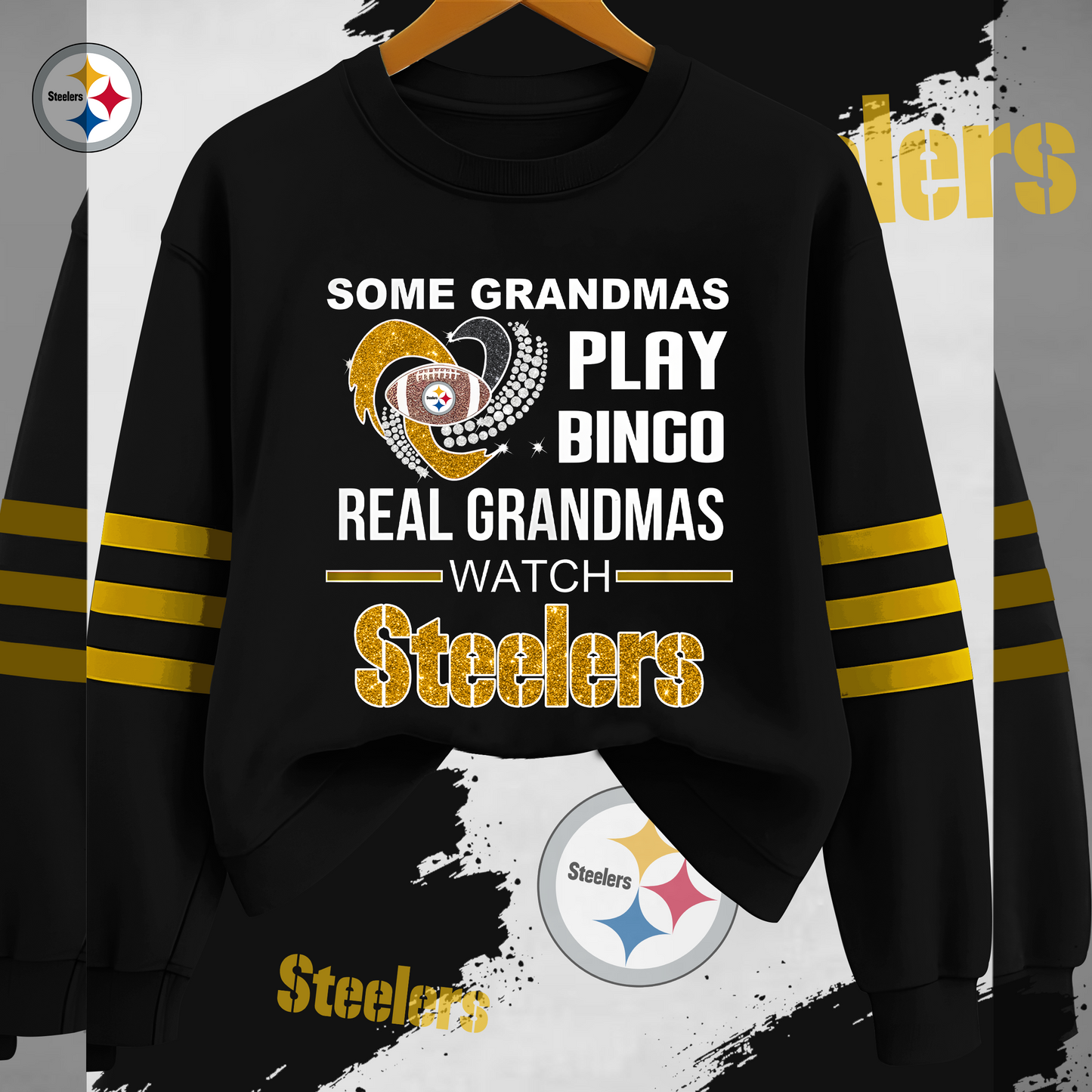 Some Grandmas Play Bingo Real Grandmas Watch PS Sweatshirt DDT HLPHUONG