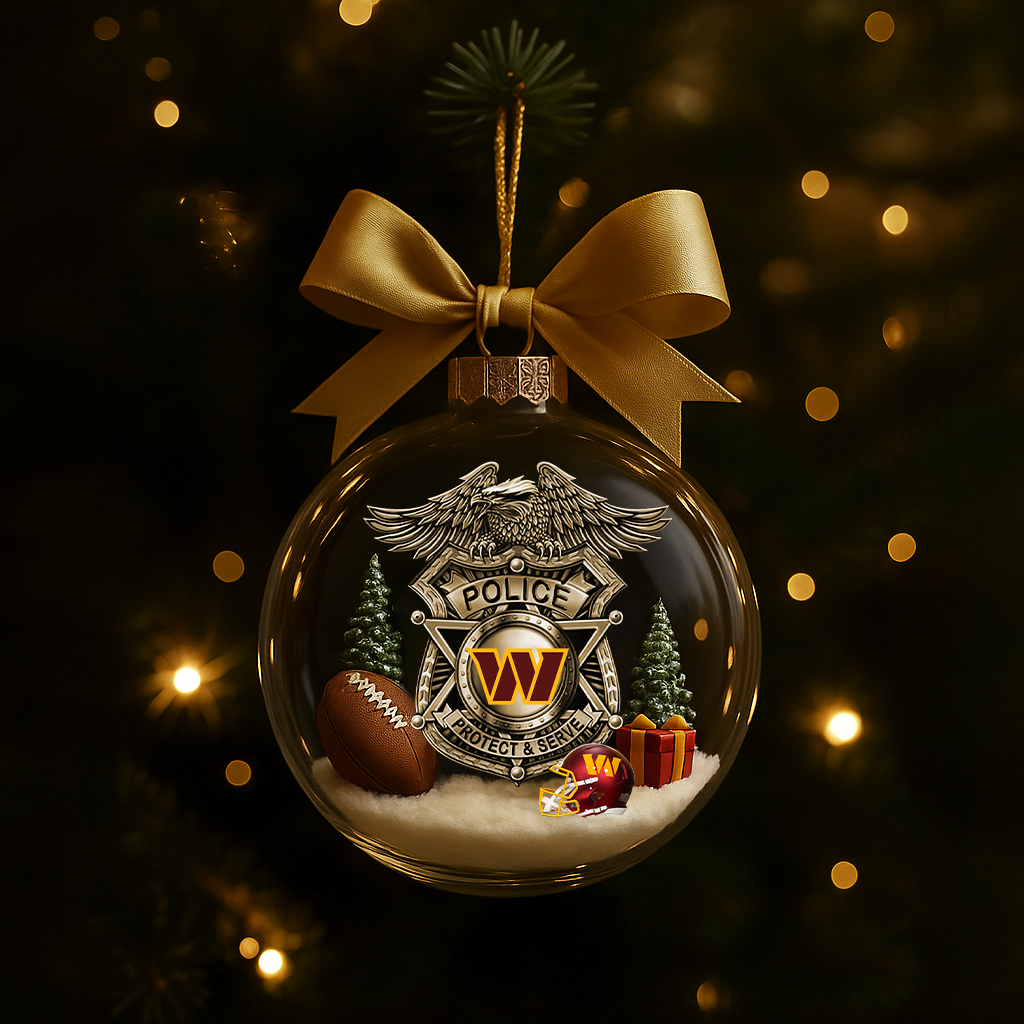 WC Premium Law Enforcement Appreciation Day Ornament DDT CTND