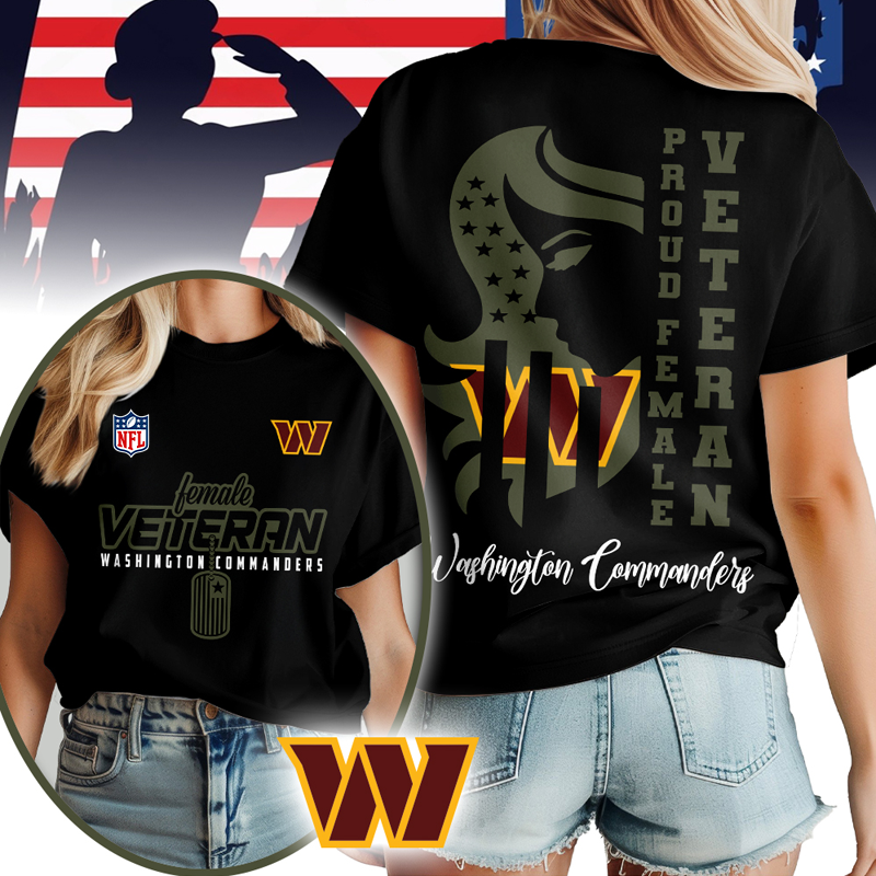 WC Premium NFL Female Veteran 3D Shirt DDT HLPHUONG