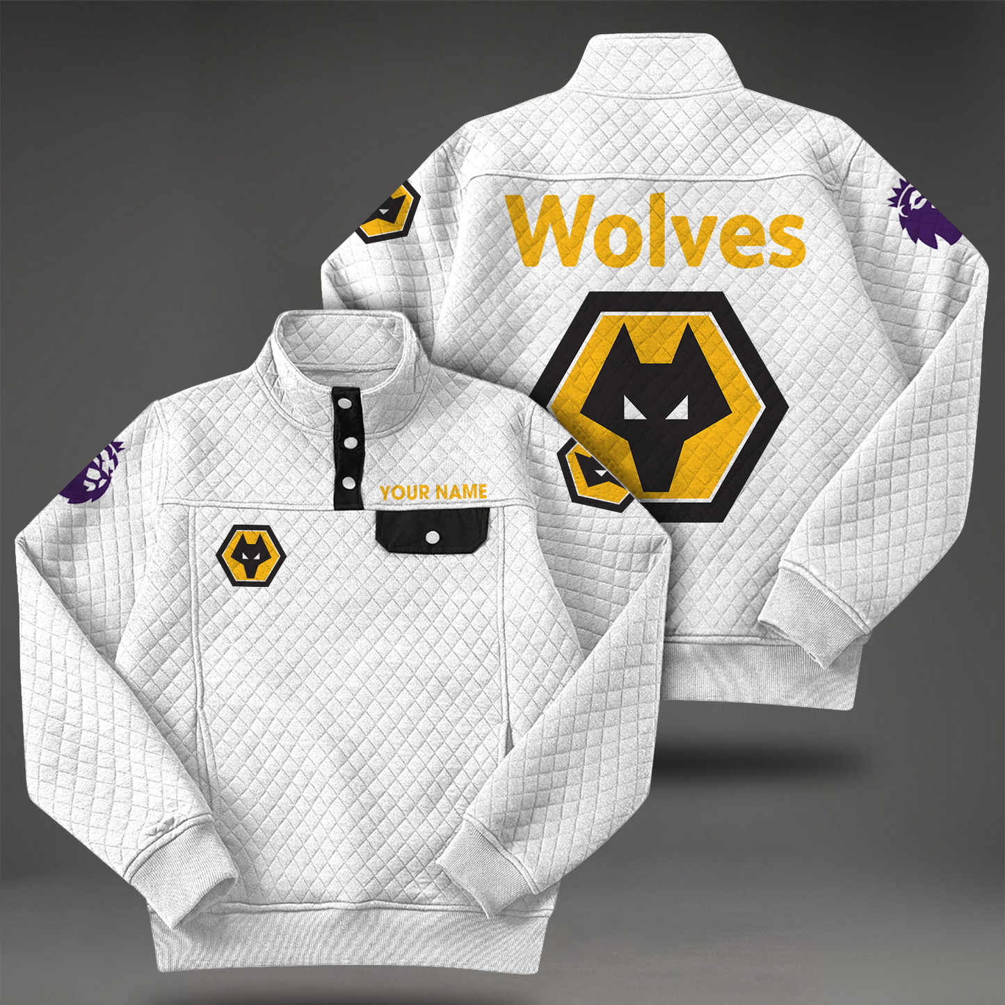 WOL x EPL Quilted Sweatshirt DatND DVT