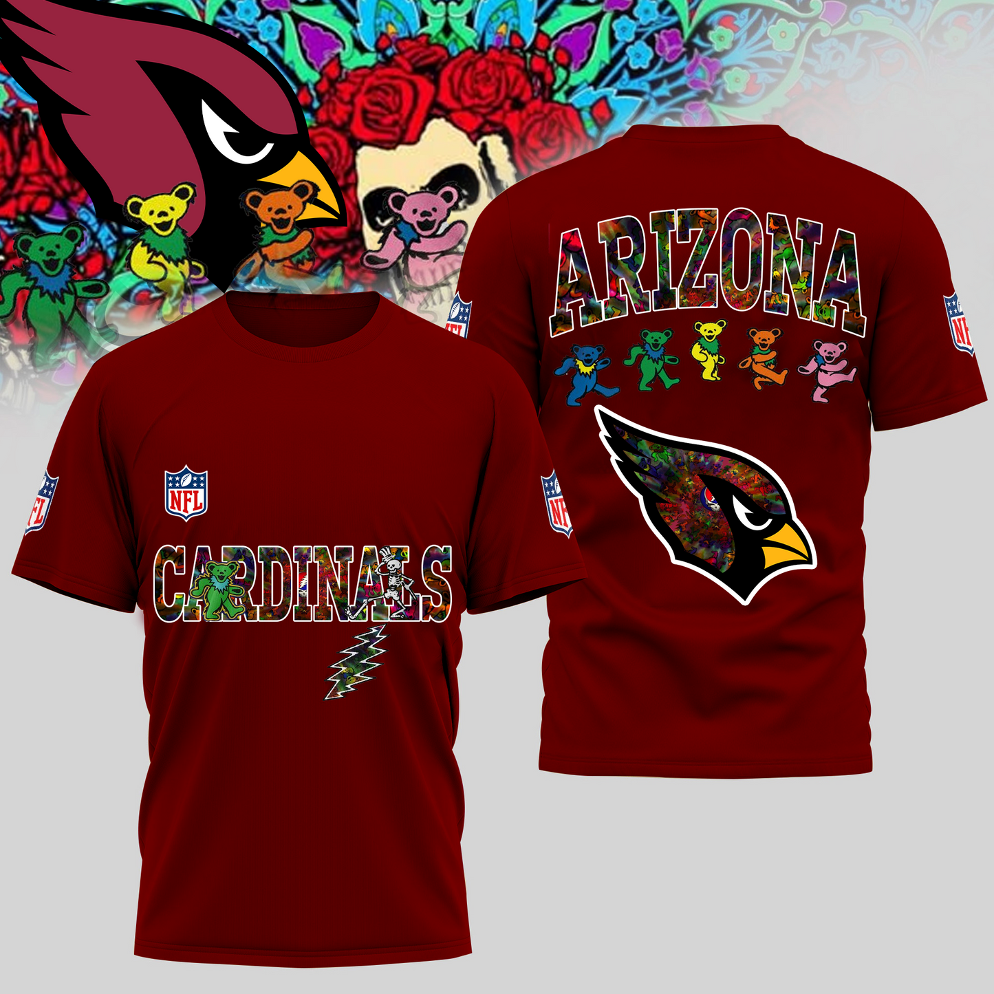 AC Premium NFL Dancing Bear T-Shirt DDT HLPHUONG