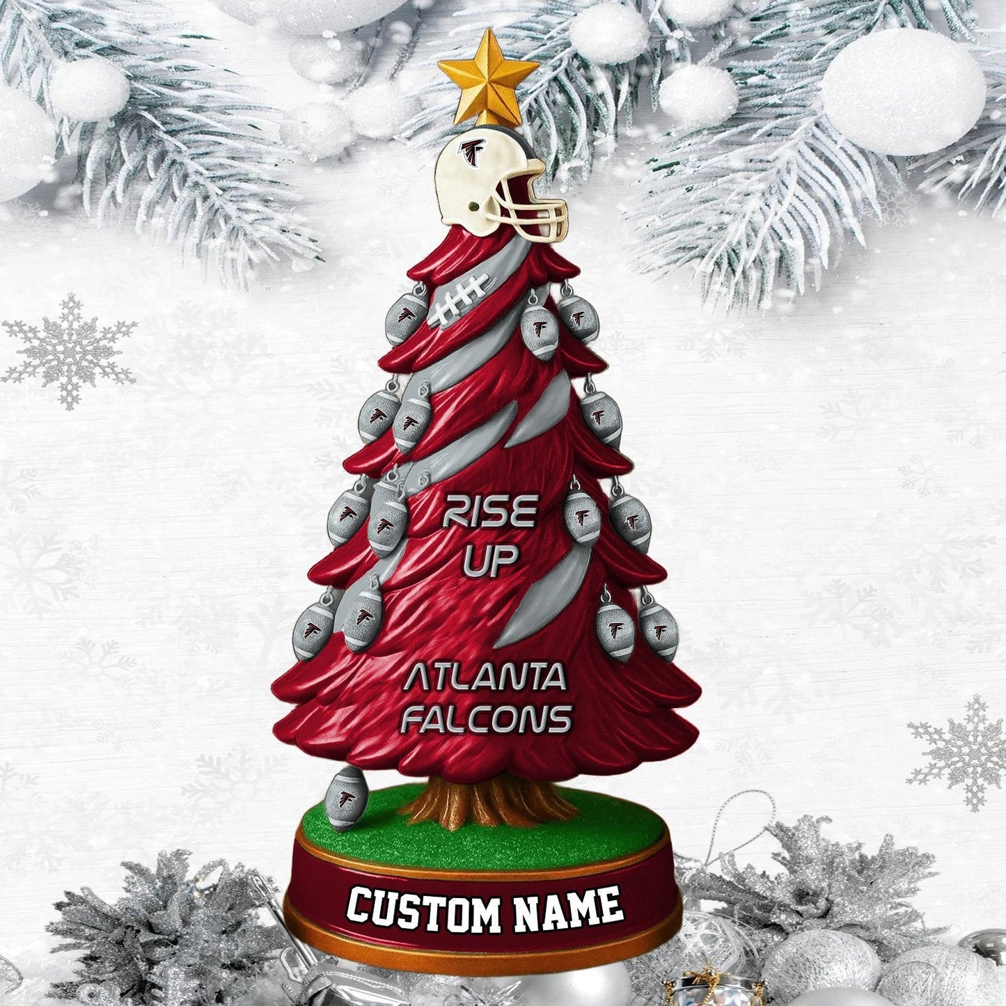 AF NFL Acrylic Block Gift For Fans DDT CTND