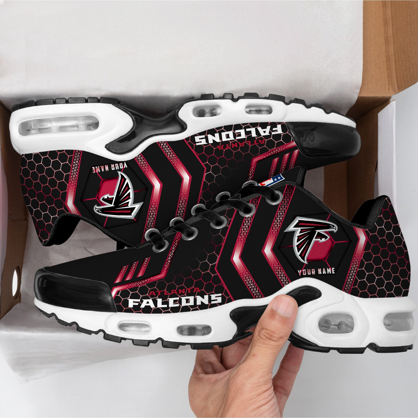 AF NFL Personalized Air Max Shoes Exclusive DDT CTND