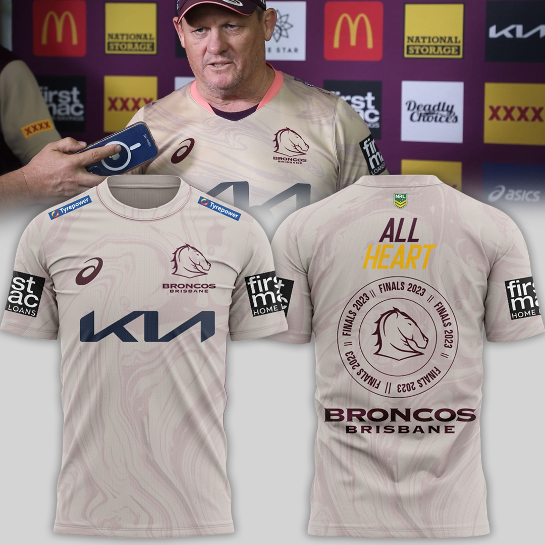 Brisbane Broncos NRL Limited Edition T-Shirt TM - You will save more when you buy the clothes and hat combo V8