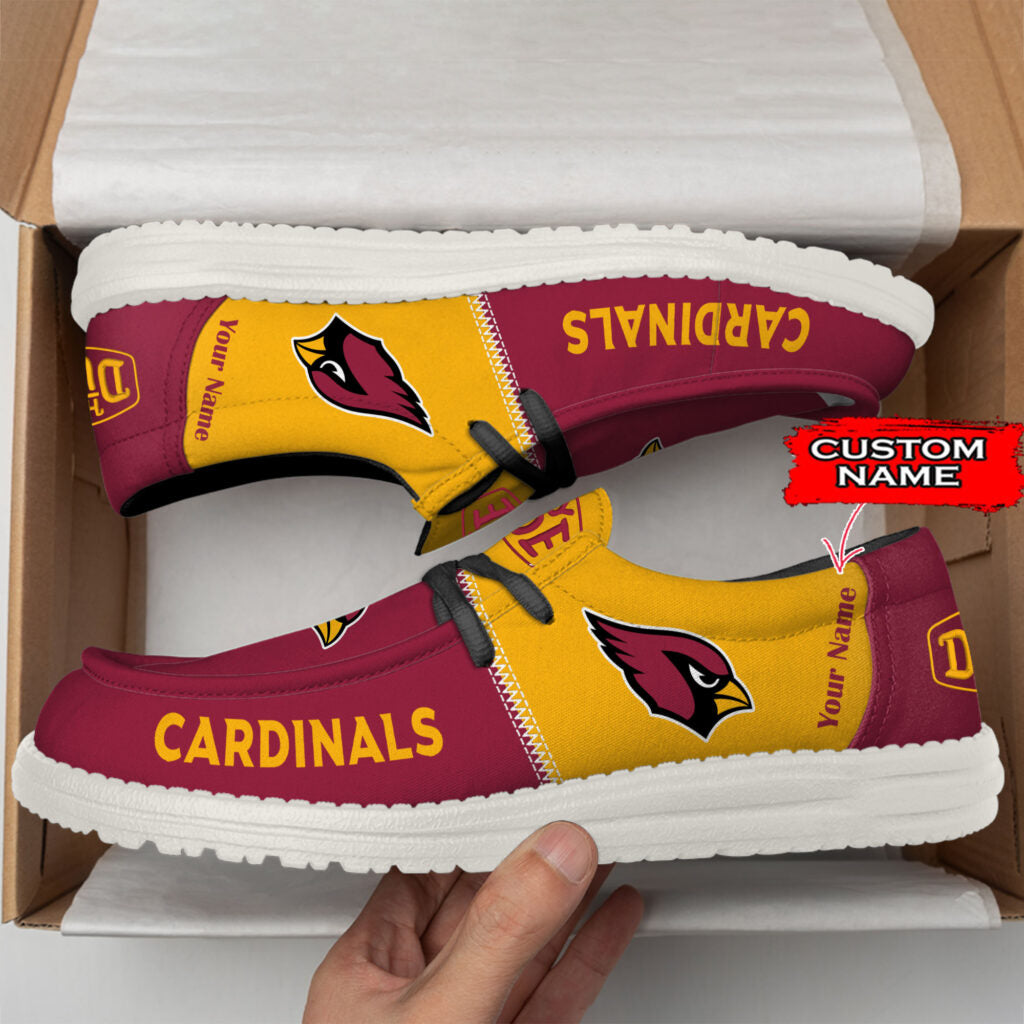 ARI Personalized NFL Hey Dude Shoes DatND ThuongNH