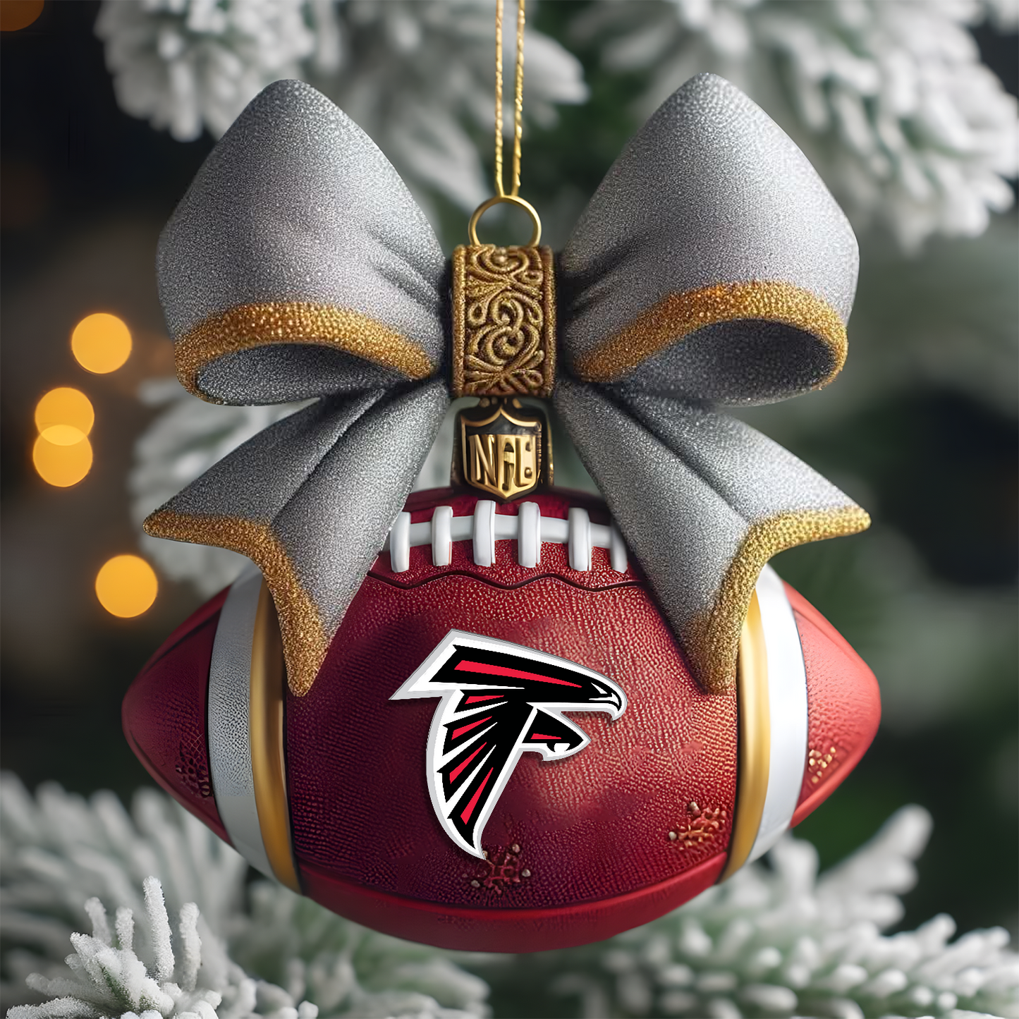 ATL X NFL Holiday Ornament 2025 - Spirit of the Game V1 NAK NHT
