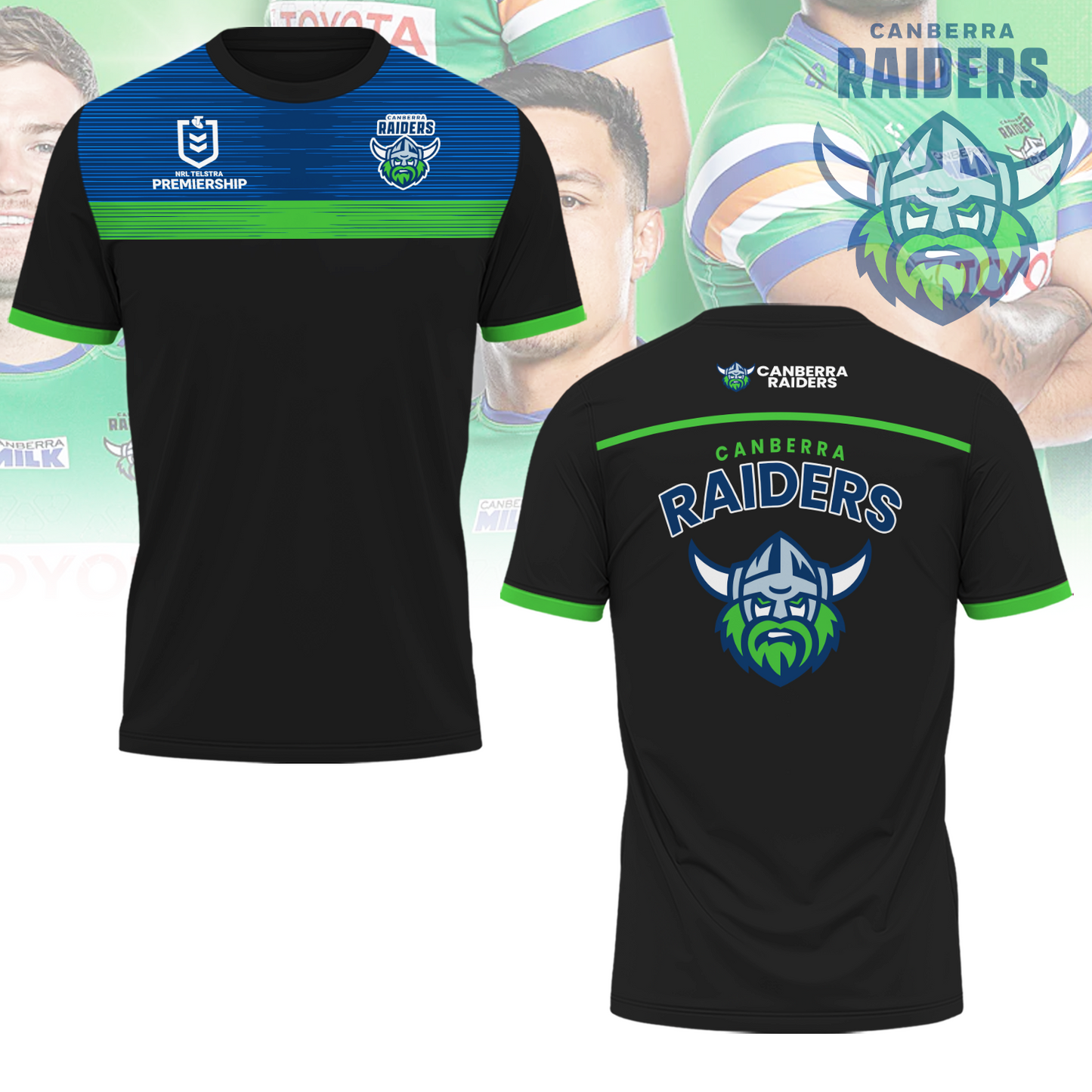 Canberra Raiders NRL Limited Edition T-Shirt TM V1
