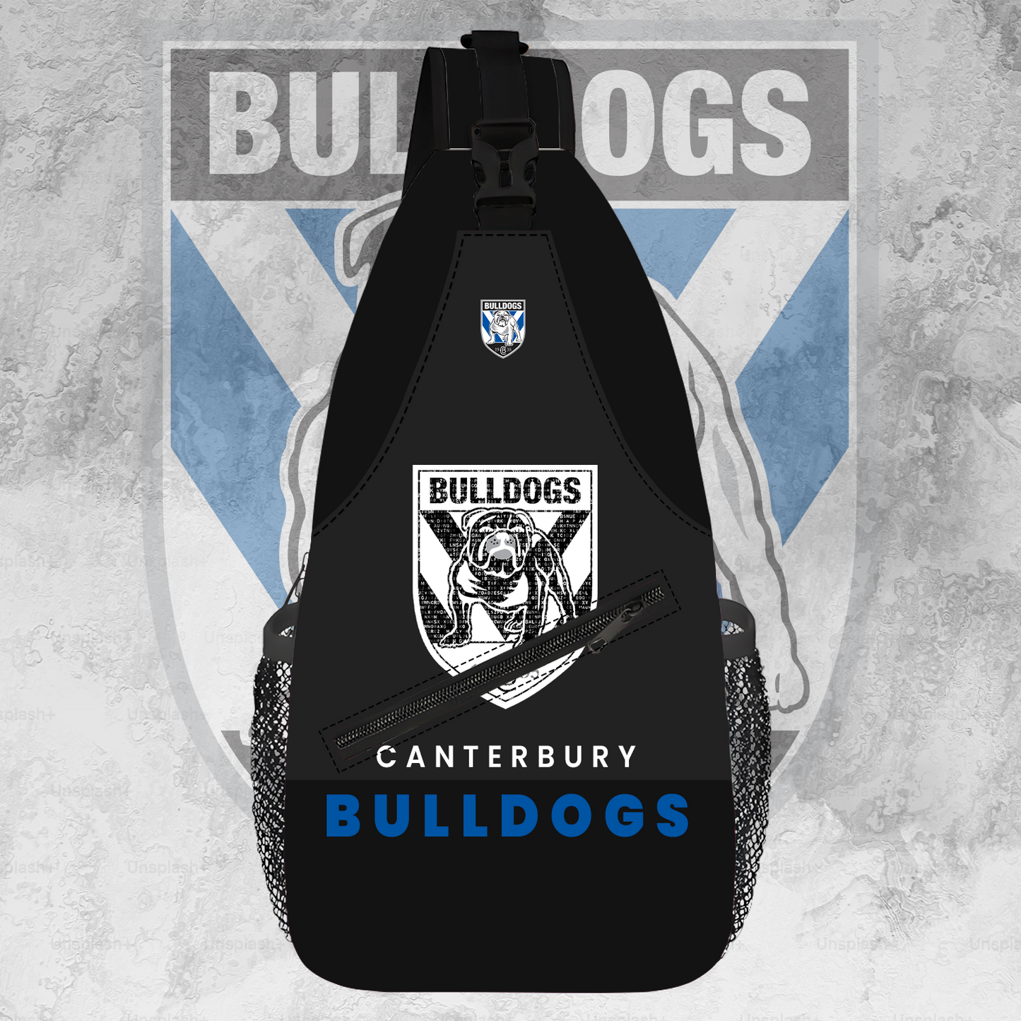 Canterbury Bulldogs NRL 2025 Limited Edition Crossbody Bag TM NTA V2