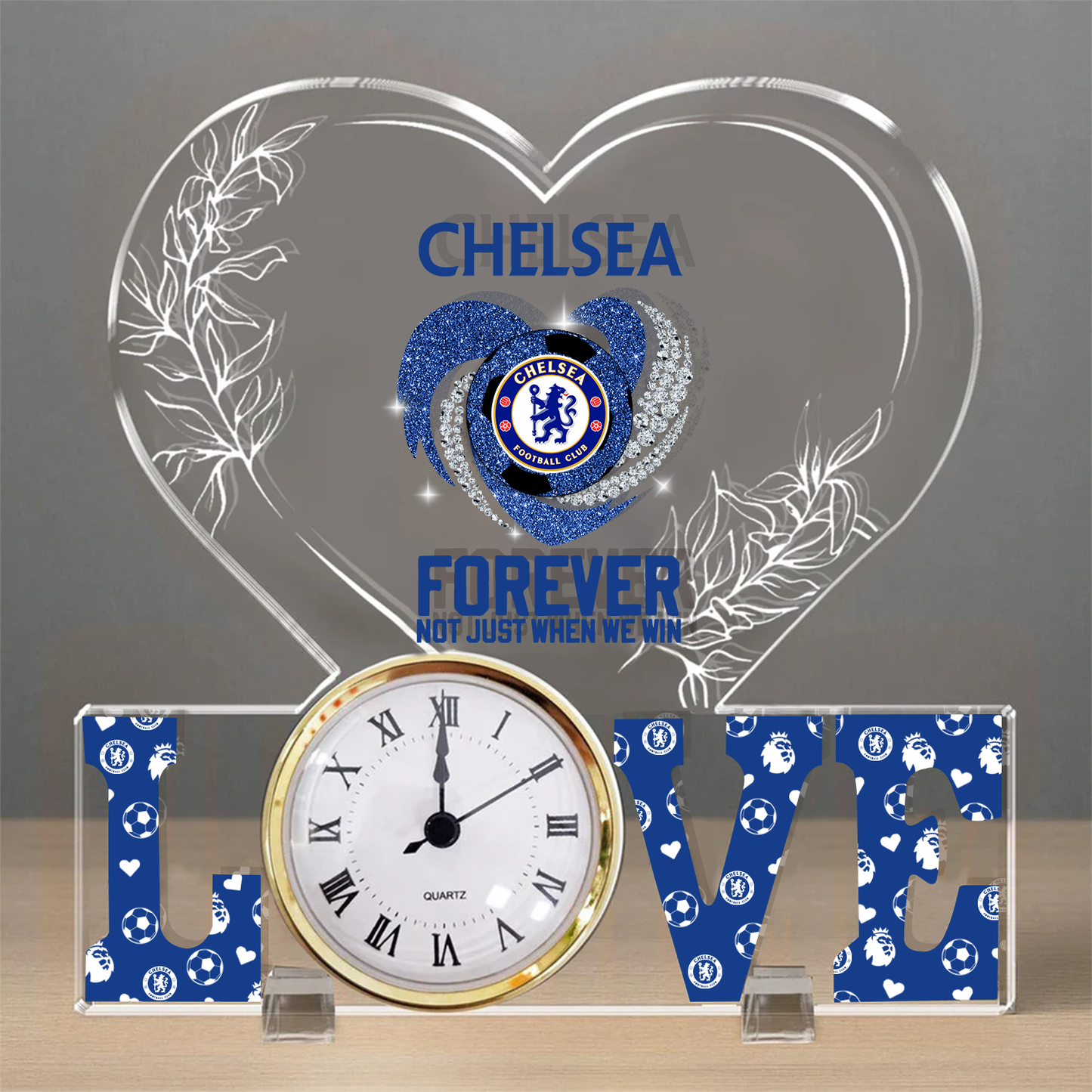 CHE x EPL Forever Not Just When We Win Acrylic Clock DatND ThuongND