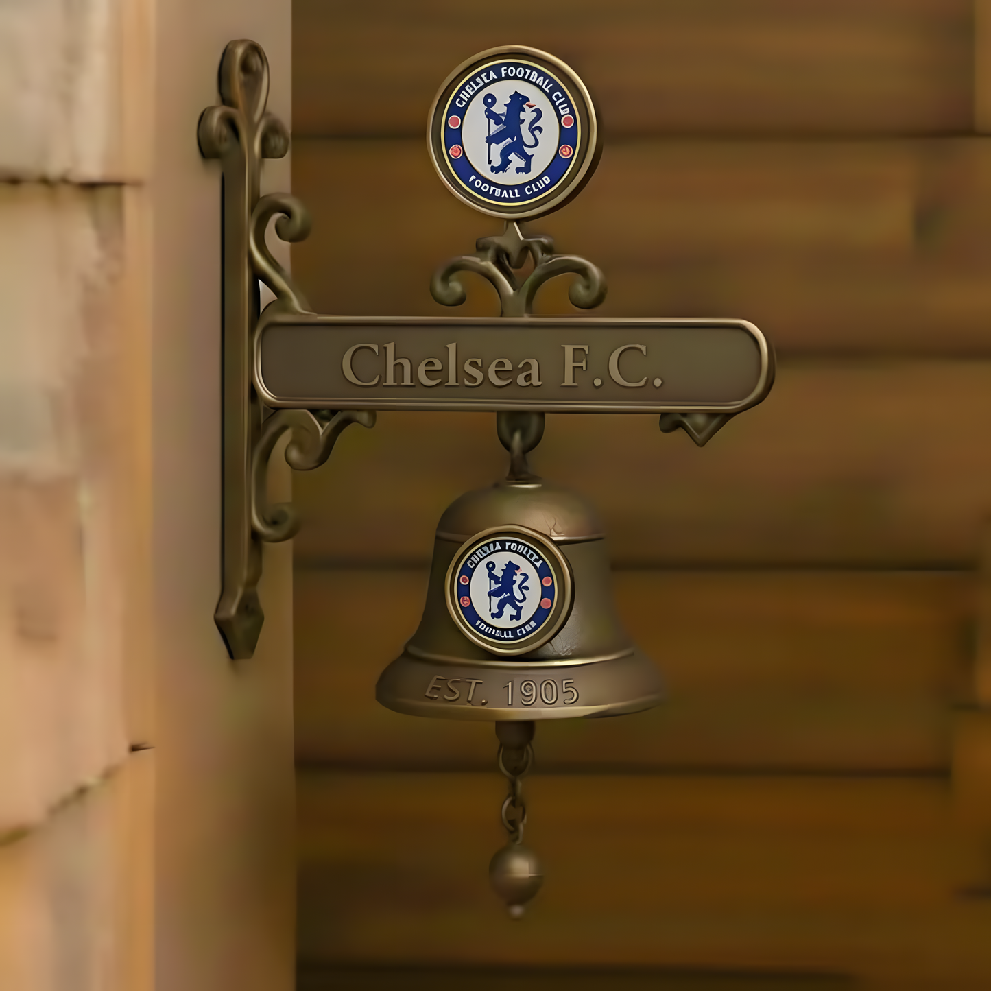 CHE X EPL Vintage Football Club Brass Bell V1 NAK NHT