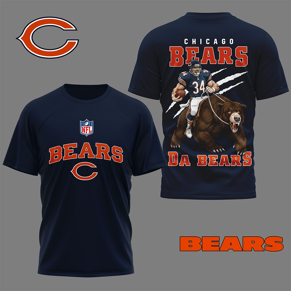 CHI Premium NFL Nation Gear 3D Shirt DDT HLPHUONG