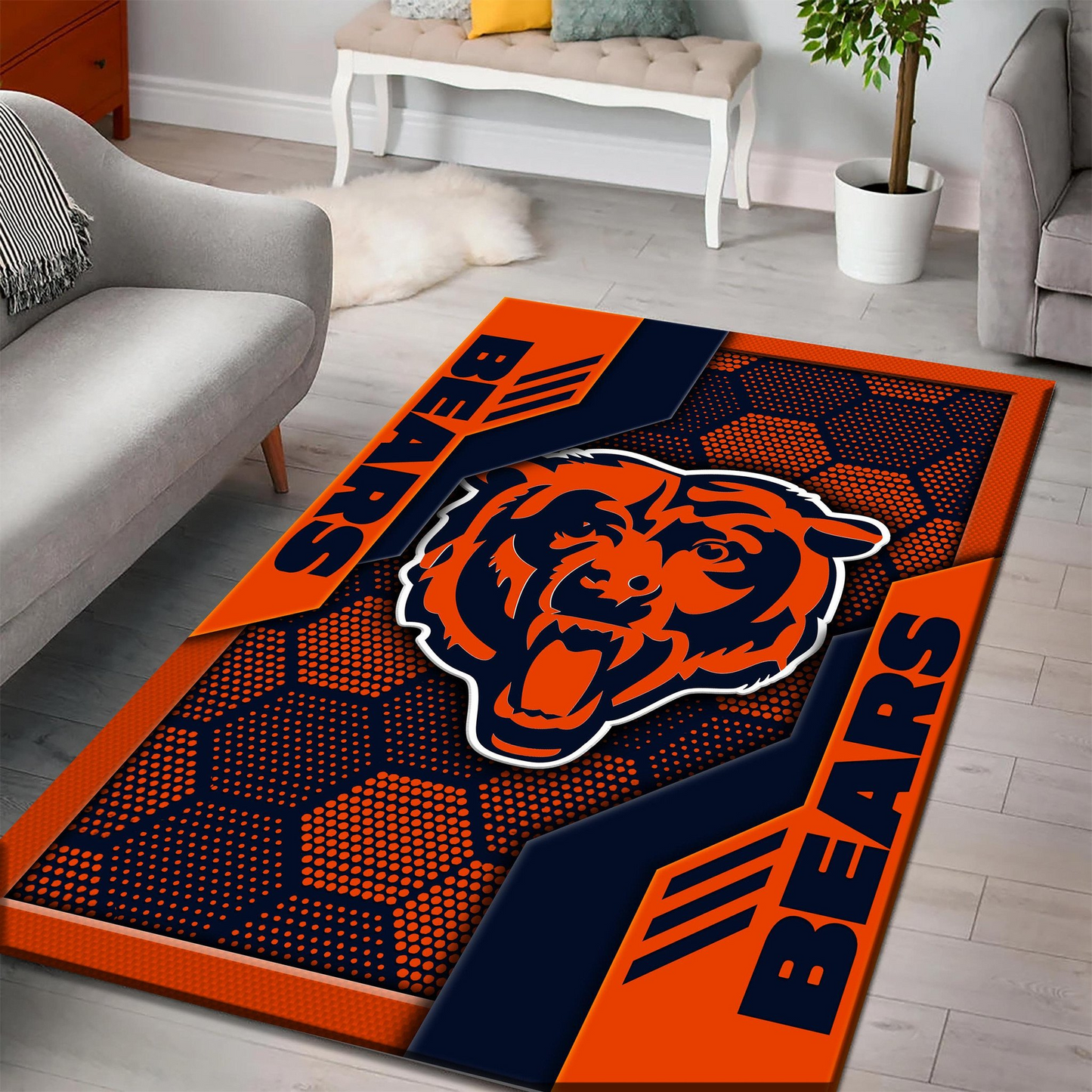 CHI NFL V2 Premium Rug DDT CTND