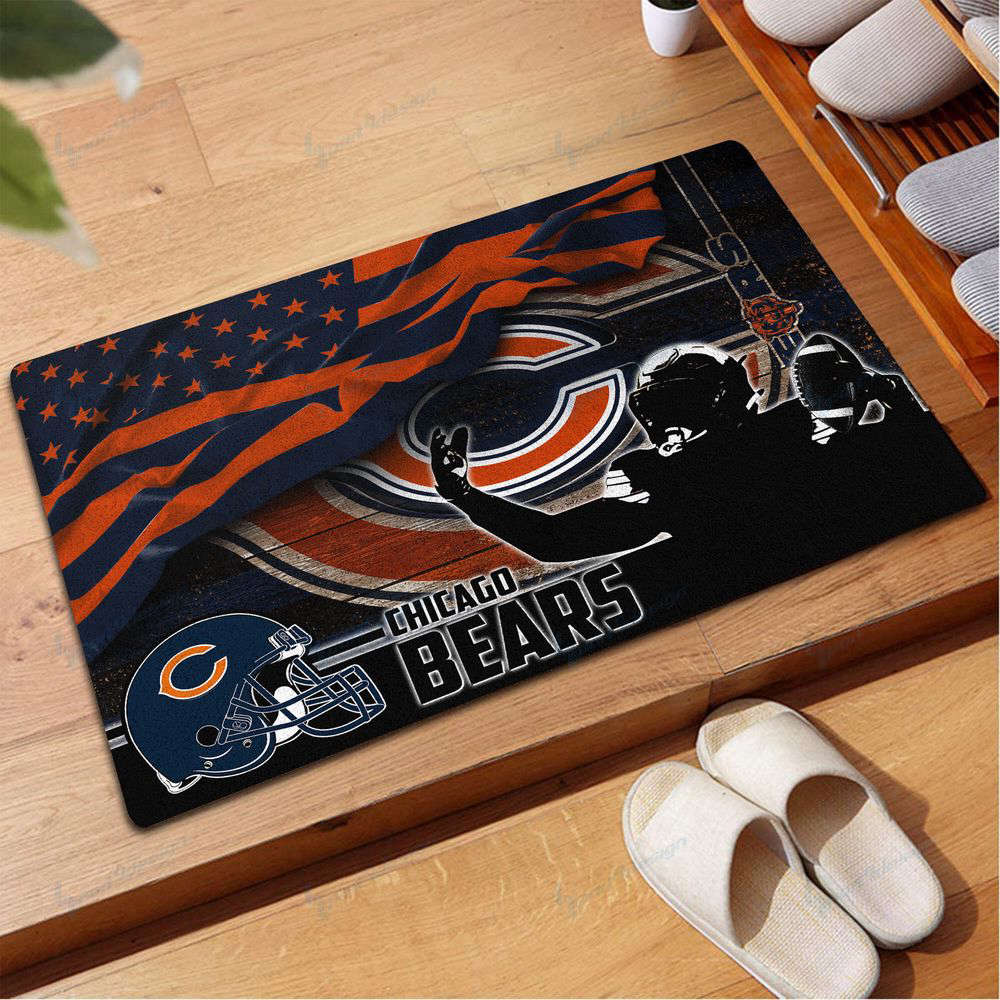 CHI x NFL Doormat, Best Gift For Home Decor NDT NHM