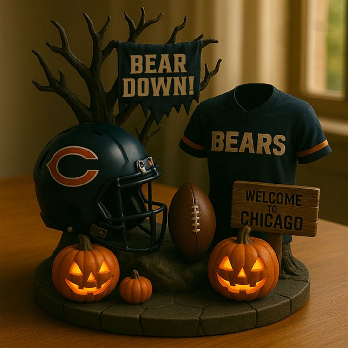 CHI x NFL Premium Commemorative Figure DATND TANTD