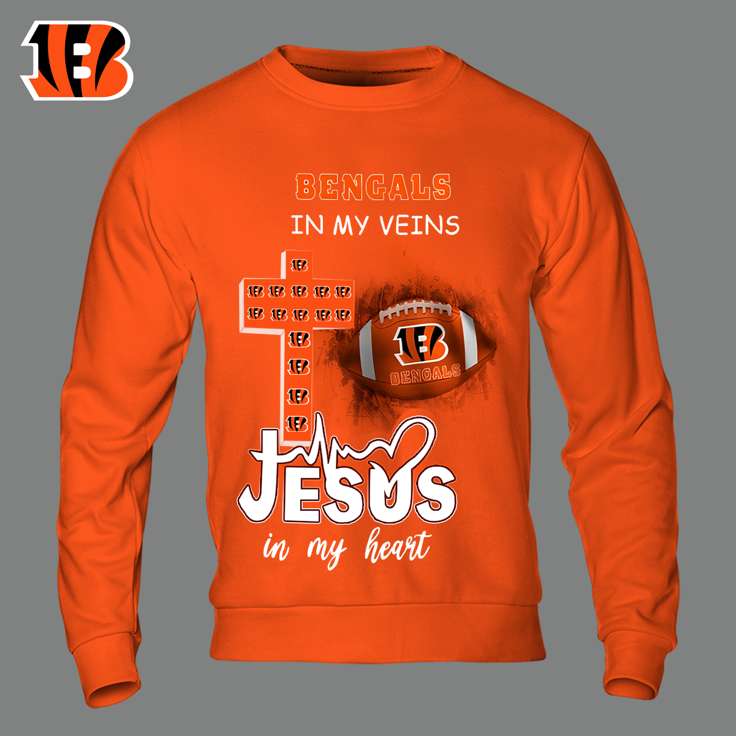 CIN- Jesus In My Heart Shirt DDT HLPHUONG
