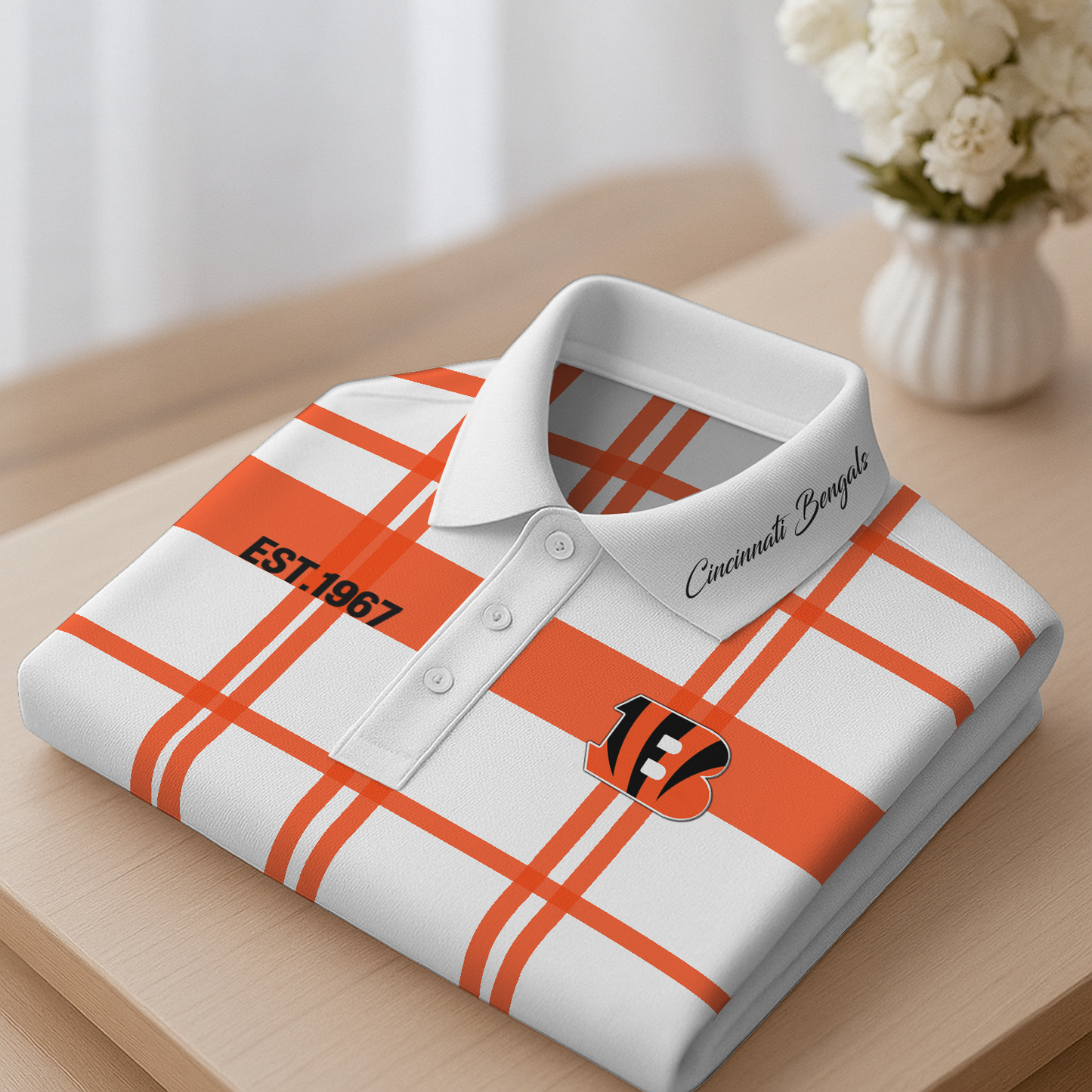 CIN Premium NFL Polo Shirt DatND DVT