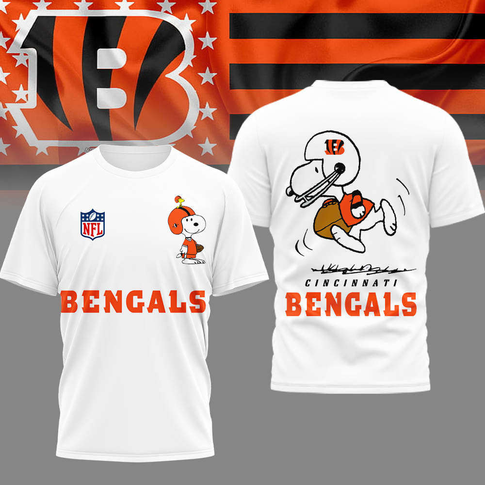 CIN Premium NFL x Peanuts 3D Shirt DDT CTND