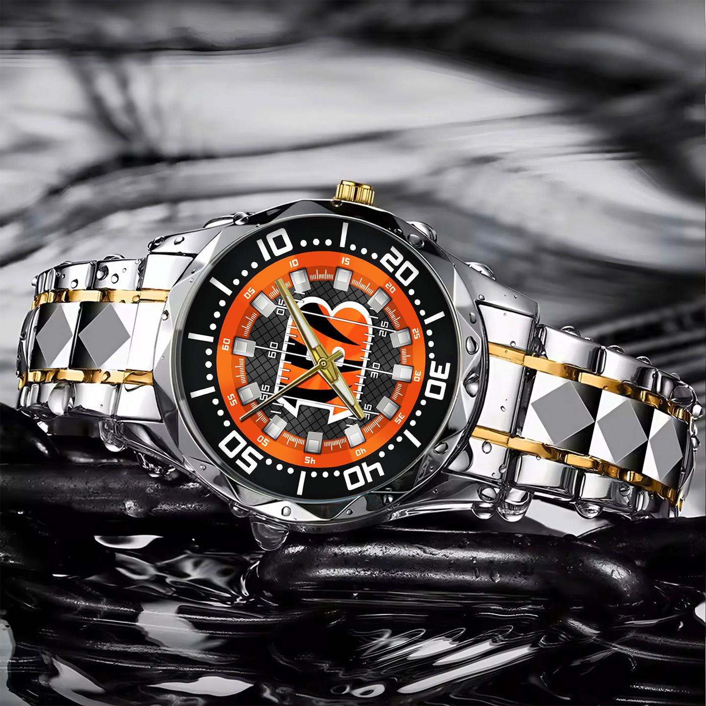 CIN x NFL Camaro Elegant Fashion Design Men Watch DATND TANTD