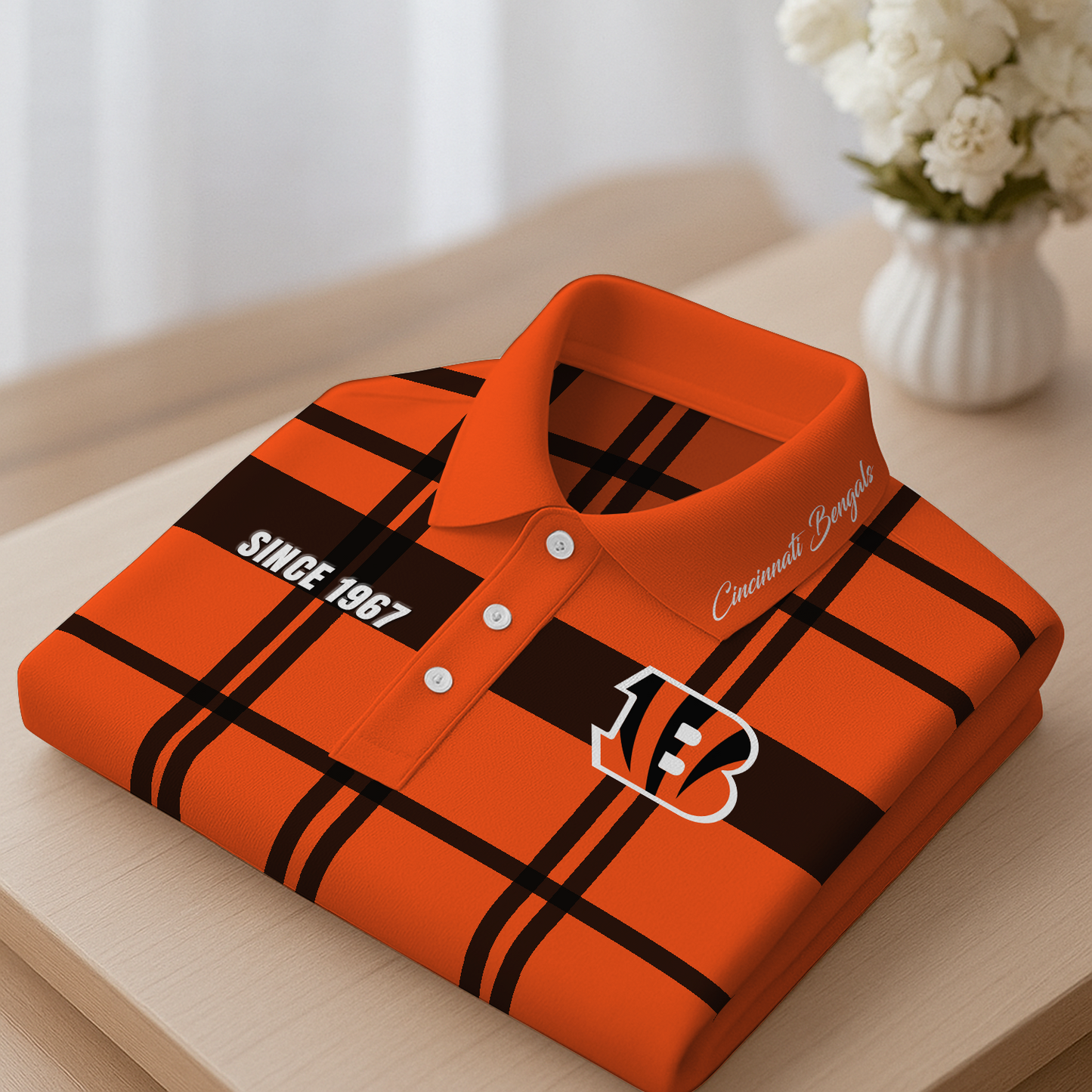 CIN x NFL Polo Shirt TUANND TANTD