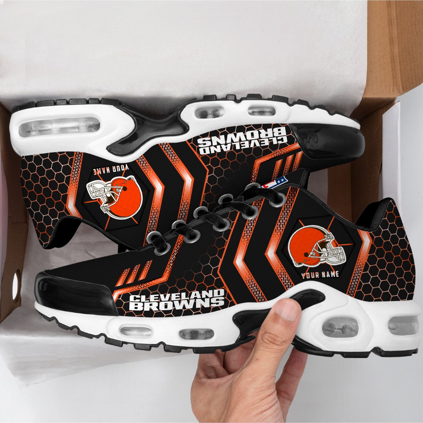 CLE NFL Personalized Air Max Shoes Exclusive DDT CTND
