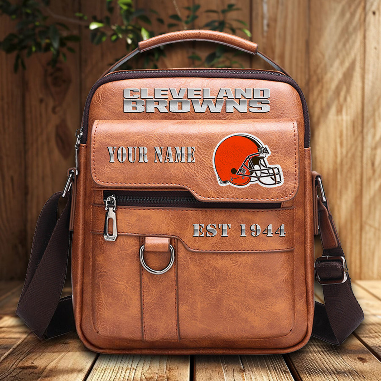 CLE x NFL Leather Handbag DatND ThuongNH