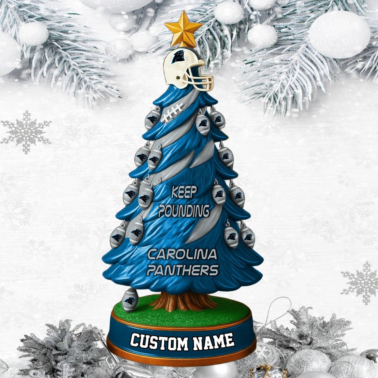 CP NFL Acrylic Block Gift For Fans DDT CTND