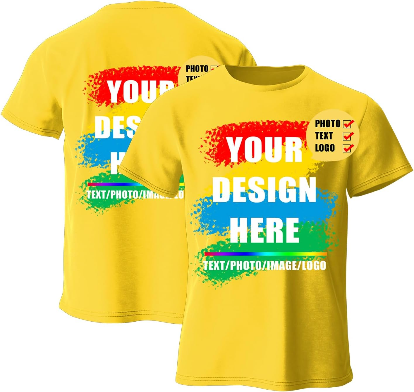 Custom Your Design T-Shirt V1