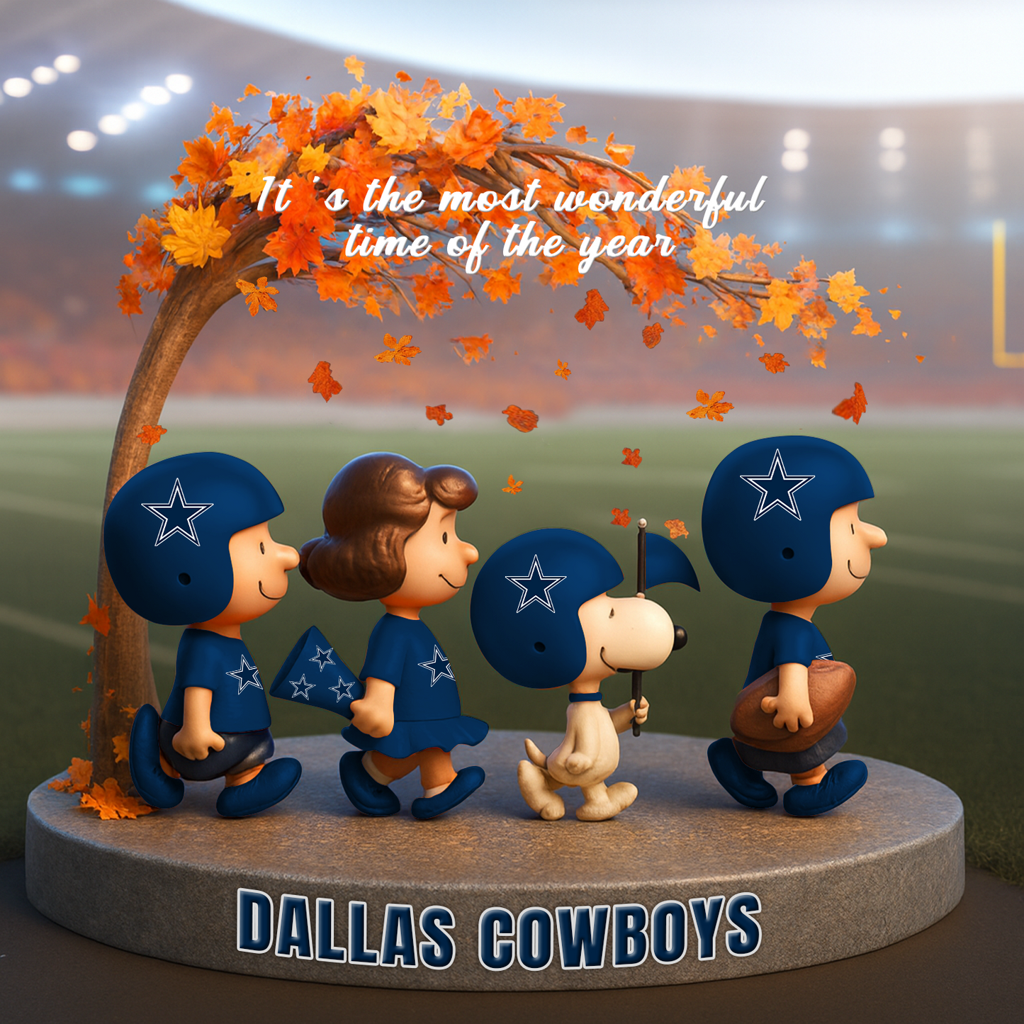 DAL x NFL Premium Acrylic Block DATND TANTD