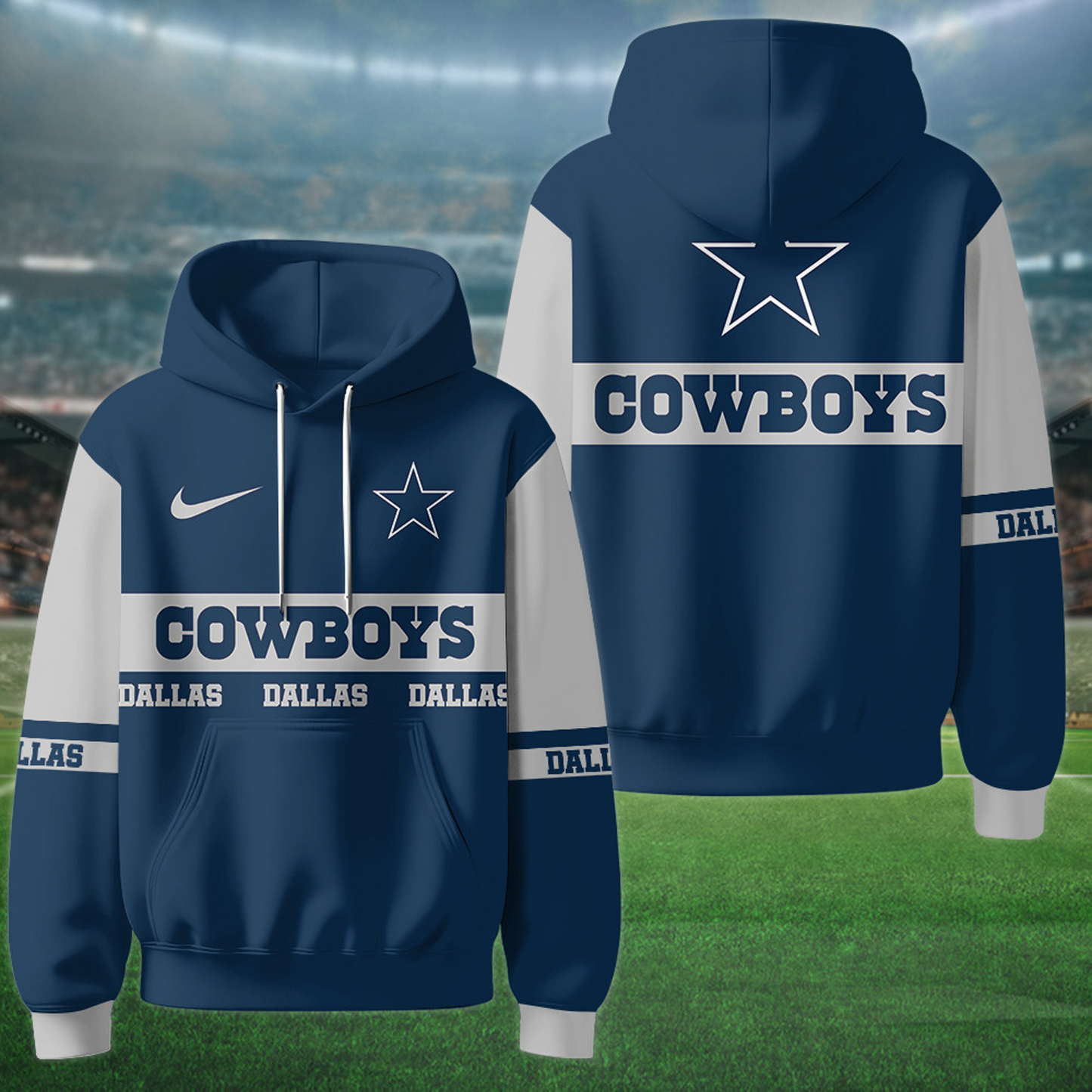DAL x NFL Special Hoodie New Style Personalized Gifts For Fan DATND TANTD
