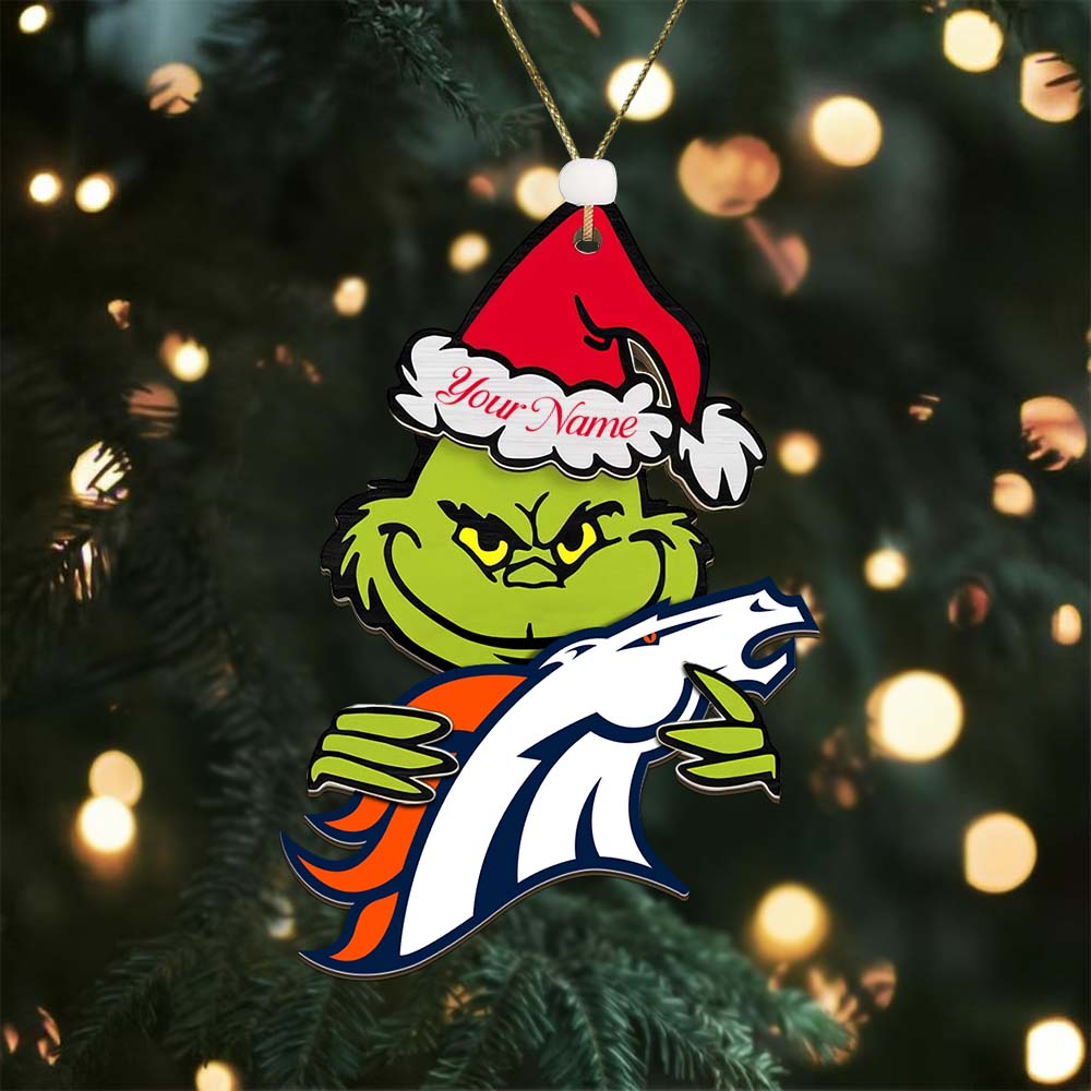 DB NFL x Grin Christmas Ornament DDT HLP