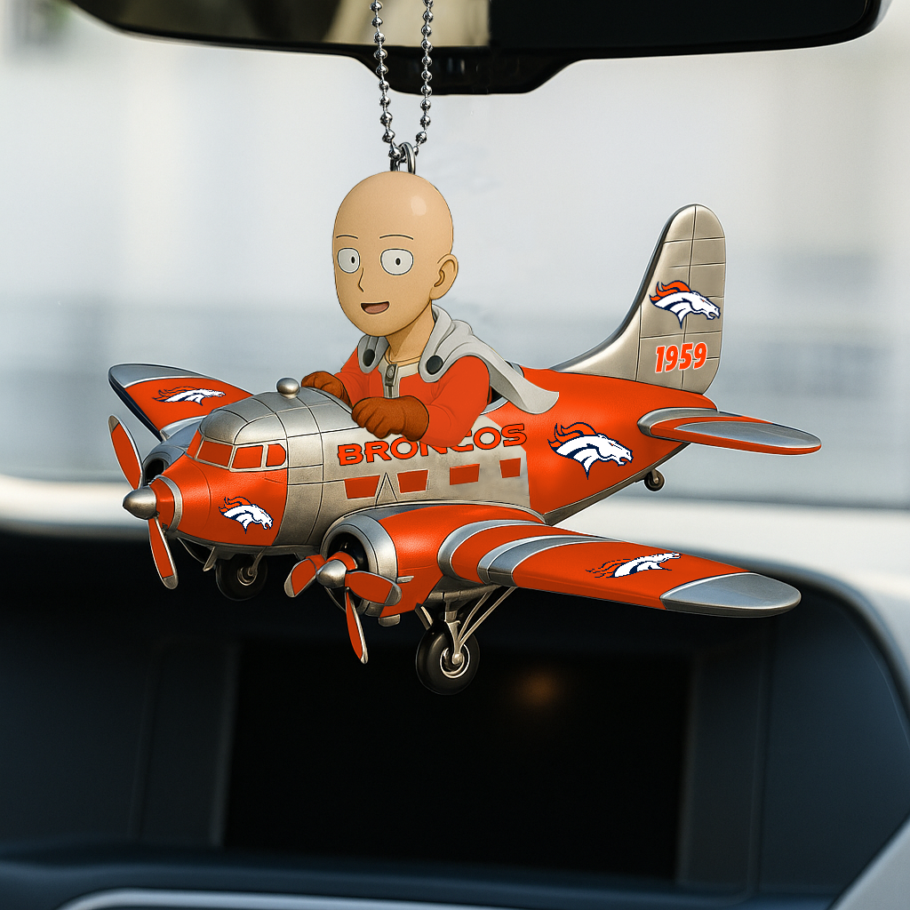 DB NFL x One-Punch Man Premium Car Hanging Ornament DDT HLP