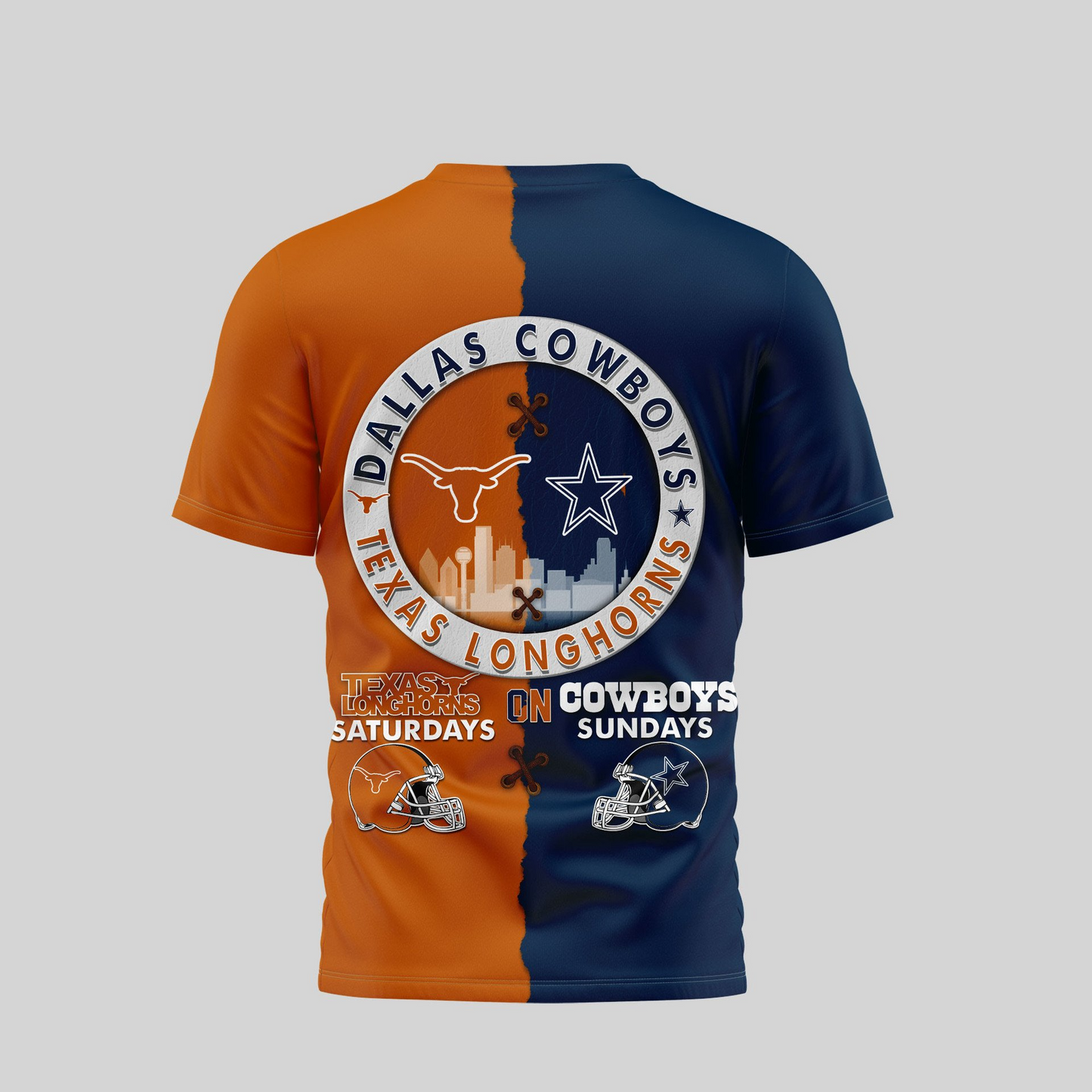 DC Premium NFL x NCAA 3D T-shirt DDT NTL