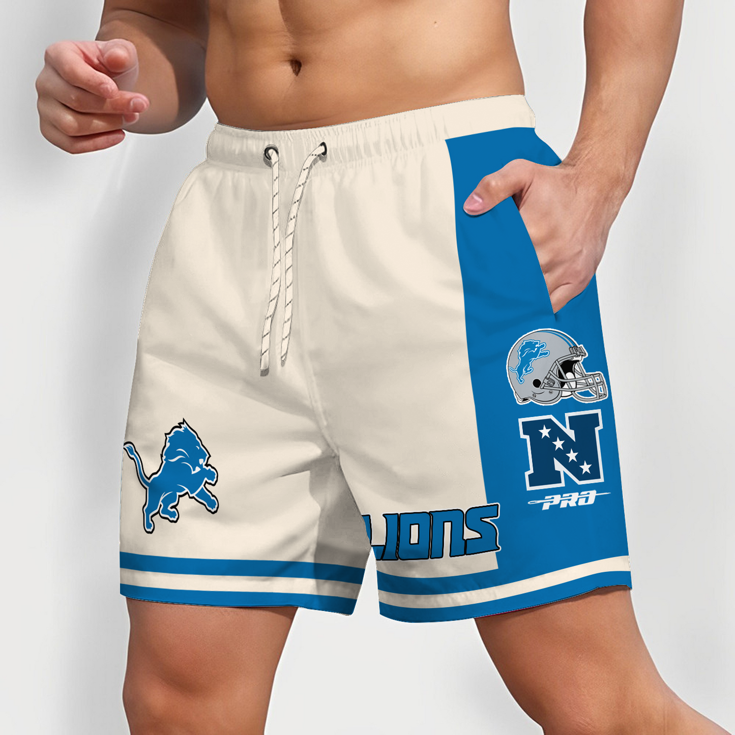 DET x NFL CLASSIC MEN'S 2.0 SHORT DATND TANTD 171025