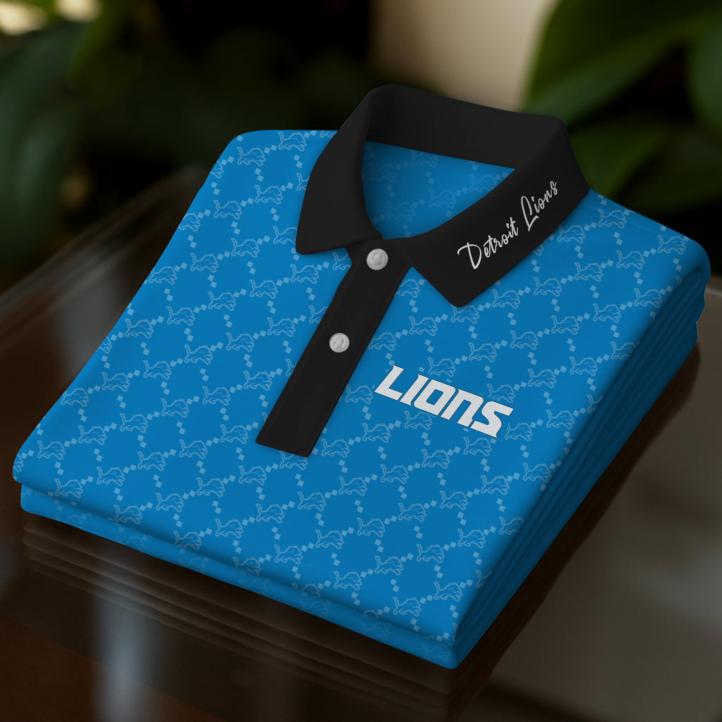 DET x NFL Premium Polo Shirt 3008 DatND DVT