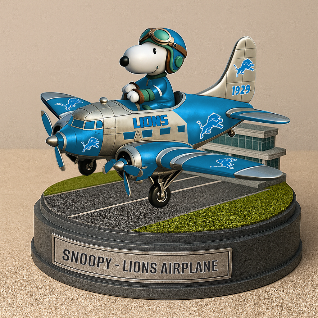 DL NFL x SNP Airplane Premium Acrylic Plaque DDT CTND