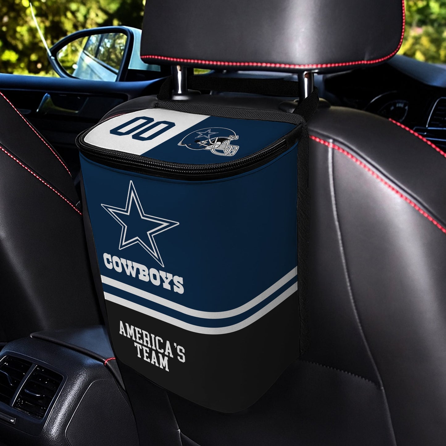 DLCB x NFL Car Hanging Trash Bin NDT X NHM