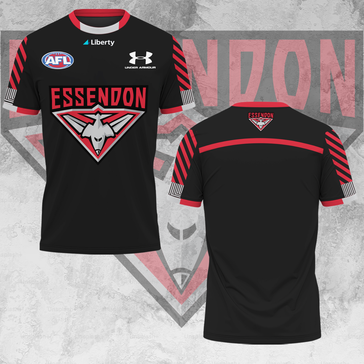 Essendon Football Club AFL 2025 Bombers Limited Edition T-Shirt TM V2