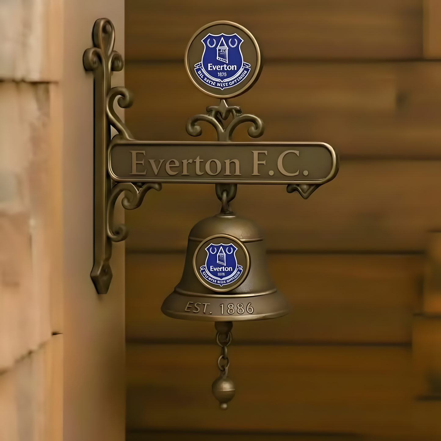 EVE X EPL Vintage Football Club Brass Bell V1 NAK NHT