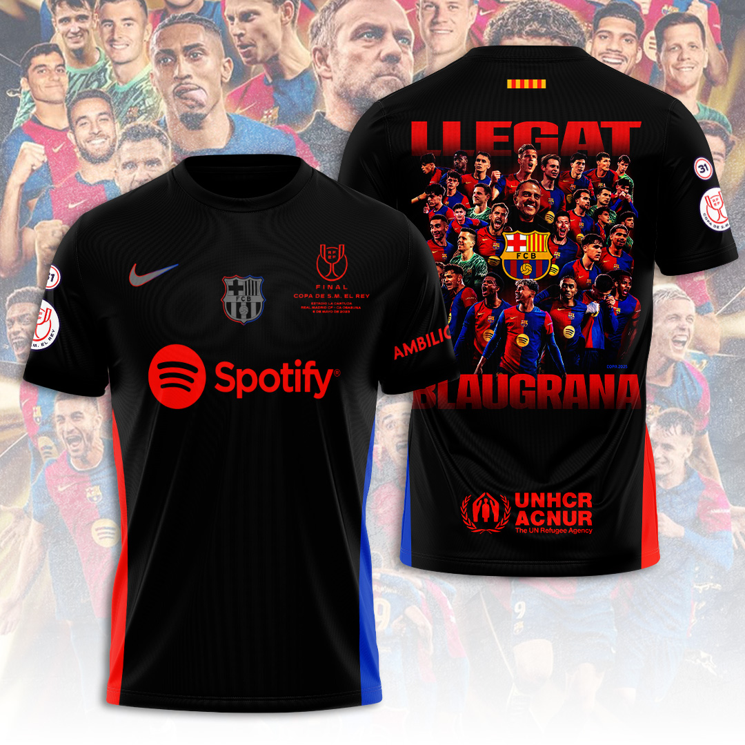 FC Barcelona LA LIGA CHAMPIONS 202425 T-Shirt TM NTA V15