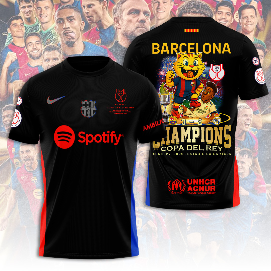 FC Barcelona LA LIGA CHAMPIONS 202425 T-Shirt TM NTA V16