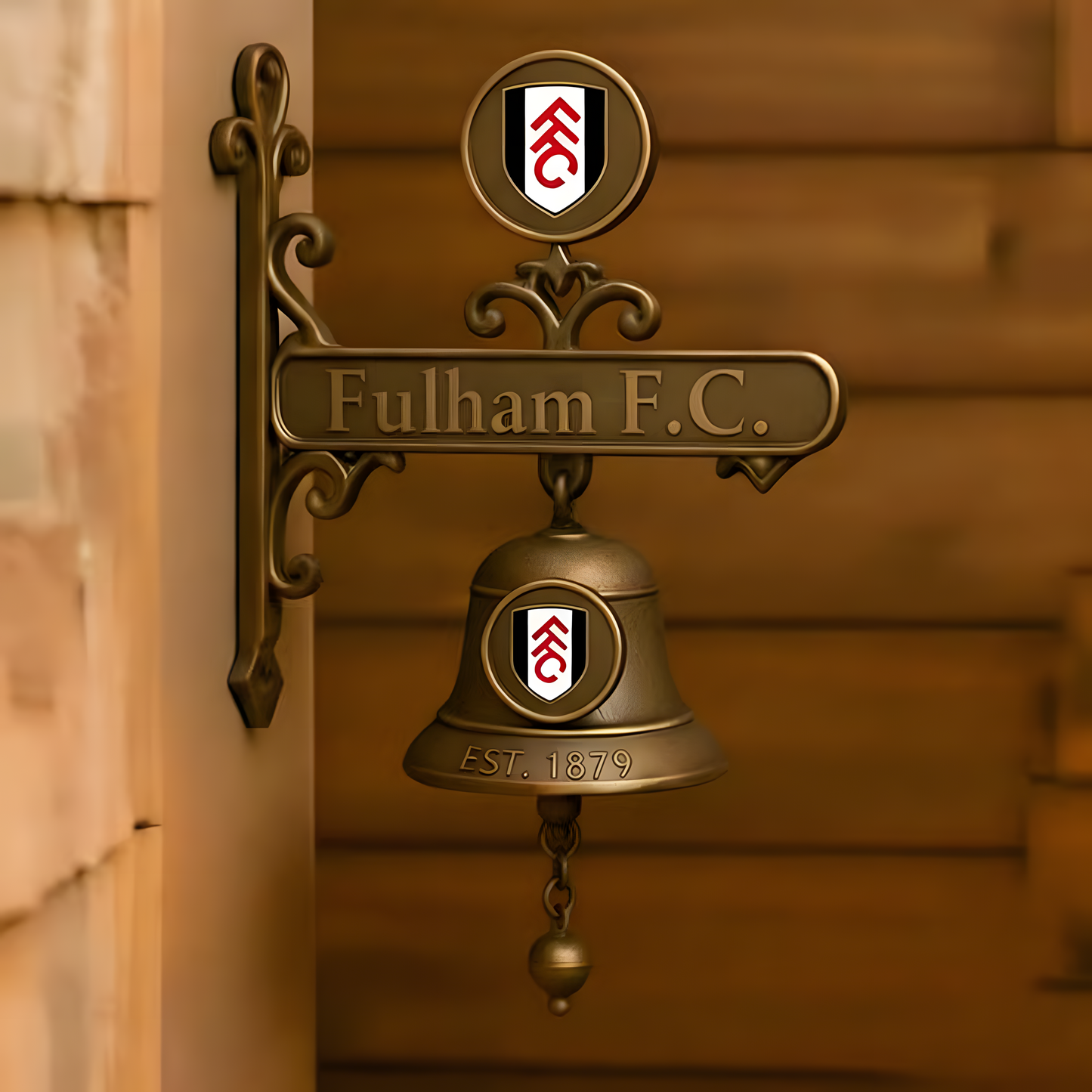 FUL X EPL Vintage Football Club Brass Bell V1 NAK NHT