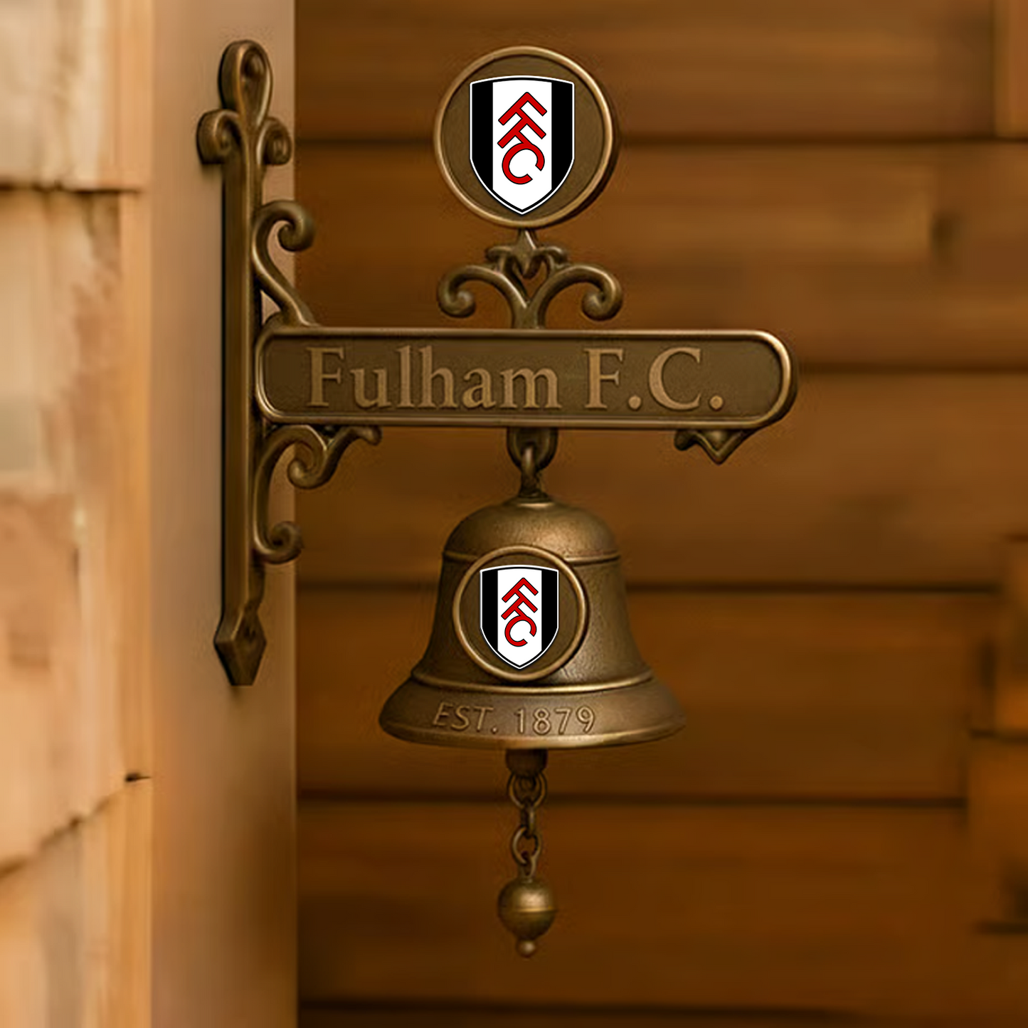 FUL x EPL Vintage Football Club Brass Bell DATND TANTD