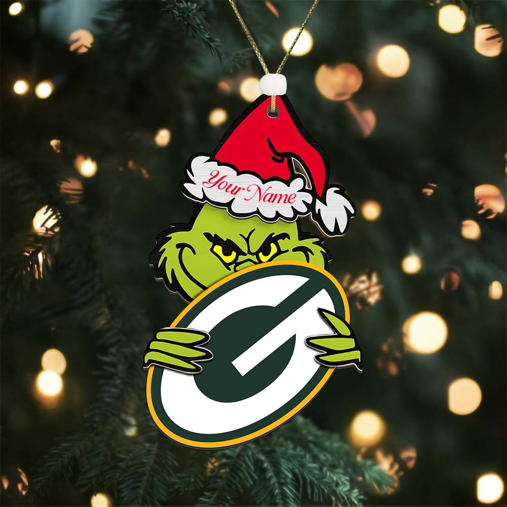 GBP NFL x Grin Christmas Ornament DDT HLP