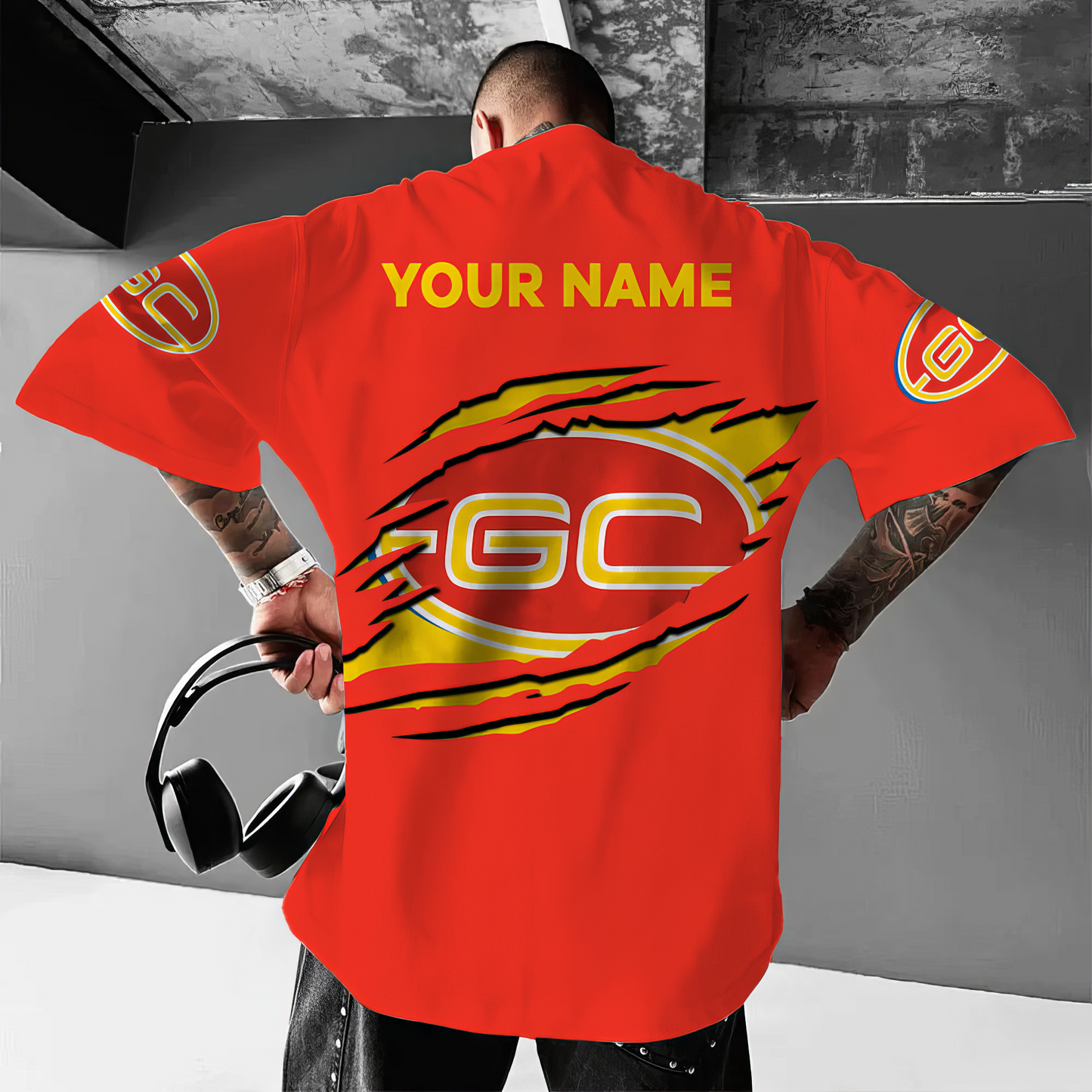 GCS AFL Personalized AOP T Shirt For Fan