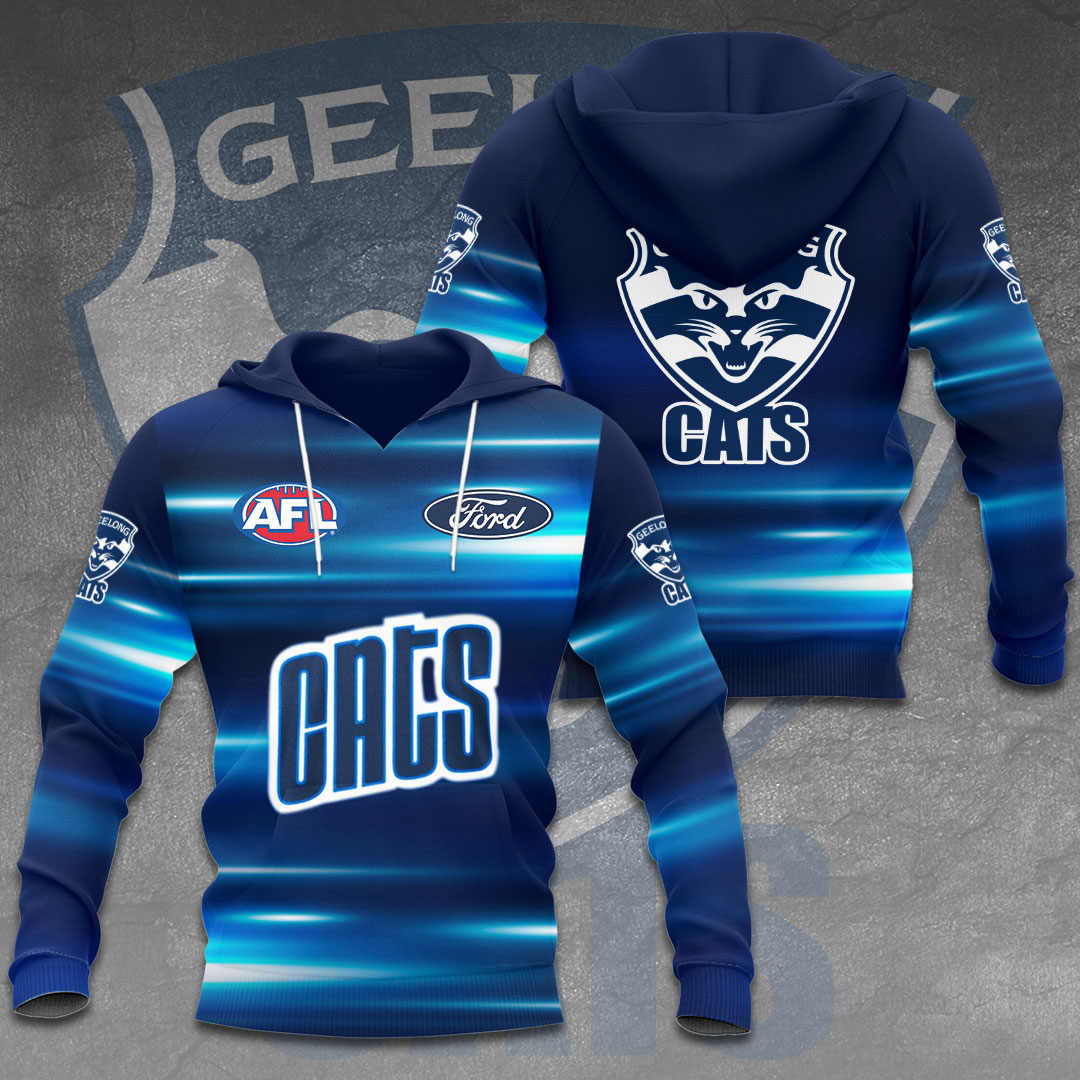 Geelong Football Club AFL Limited Edition Hoodie TM V9